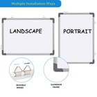 White Board Dry Erase 16  X 12  Hanging Fist School Sign 8 Magnetic Markers       