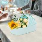 10pcs Blue Companion Gift Box Baby Shower Flower Basket Gift Box Cradle Gift Box