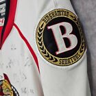 Autographed Reebok Ccm Authentic Ahl Binghamton Senators Jersey Men 52 2xl Strap