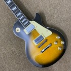 Limited-time Offer  Yellow  Les Paul Electric Guitar  Flame Maple Top  22 Frets