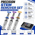 7 Pin Tubular Lock Pick Repair Maintenance Tool Set Puller Kit Locksmith Pro