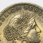 1960 Peru 20 Centavos Coin