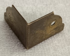 Lot Of Four Antique Brass Decorative Corners For Trunk  Chest  Table  frames etc