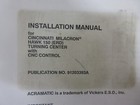Cincinnati Hawk 150 Cnc Installation Manual Turning Center 91203393a