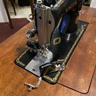 Vintage 1950 Singer 15-91 Sewing Machine Aj470172 With Table attachments Works