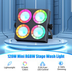 4led Stage Lights Rgbw Par Can Dmx Dj Disco Bar Uplighter Lighting Wash Party