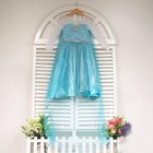 Elsa Frozen Princess Queen Dress Up Set Girls Costume Us Fast Shipping