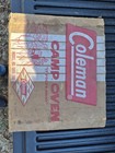 1950 s Coleman Folding Camp Oven Model 5010-700 Diamond Logo   Box