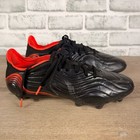 Adidas Copa Sense 1 Fg Soccer Cleats Fusionskin Black Red Mens 9