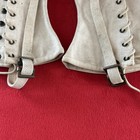 Wwii Us Army Mp Leggings Size 3r M1938 Combat Gaiters Spats Laces White Ww2
