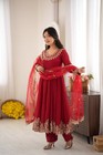Indian Anarkali Gown Bollywood Designer Salwar Kameez Pakistani Dress Suit Party