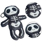 Jelly cat Skeleton Bob Bag Charm With Dust Bag Fun Spooky Halloween Plush- New