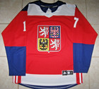  17 Vladimir Sobotka Team Czech Republic Off  Lic  Wch Adidas Jersey  Sz Men s L