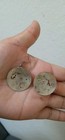 Vintage Southwestern Sterling Silver Turquoise Statement Earrings