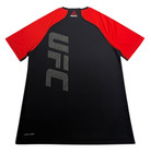 Reebok Ufc Performance Training Shirt Men   s Large Black Red Athletic Gym New