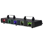 U king 5lens Rgbyc Laser Stage Lighting 5in1 Beam Dj Party Disco Show Light