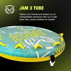 Ho Sports Jam 3 Towable 3-person Deck Tube Softshell Quick Connect Boston Valve