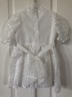 Little Princess Toddler 4t White Lace Dress Vintage Usa