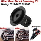 Cnc Rear Shock Lowering Kit For Harley M8 Softail Heritage Breakout Fat Bob Boy