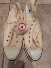 Nos Vintage 90s Converse Chuck Taylor Usa Natural High Top Size 12 5 Box M9162