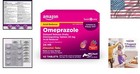 Effective 24-hour Heartburn Relief  Omeprazole 20mg Strawberry Tablets  42ct