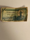 1969 U s  5c Five Cent Military Payment Certificate Mpc Series 681 Currency Note