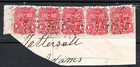 Tambar Sprinfs  Nsw Postmark 472 On 5 X Nsw Coat Of Arms 1d Red Nsw Stamps