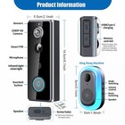 Smart Wifi Wireless Video Doorbell Security Ring Phone Camera Door Bell Intercom