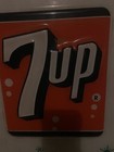 1950 s 7up Embossed Plastic Framed Sign From Old Pop Machine No Back