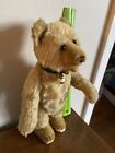 Antique Vintage Once White Steiff Teddy Baby Bear Jointed  Felt  Paws 11  No Id 