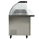 Nsf 72  Buffet Salad Bar Cold Table Refrigerated Self Serve Table 115v
