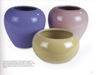 Vintage Trenton Pottery Collectors Id Guide -  Art Deco Vases Lamps Planters Etc