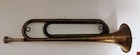 Antique U s  Regulation Brass Military Bugle 7c Mouthpiece