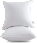 20 X 20 Pillow Inserts Set Of 2 - Throw Pillow Inserts With 100  Cotton Cover   