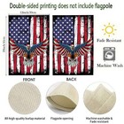 12x18  Double Sided Patriotic Garden Flag America Eagle Flag For America 4th Of