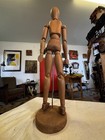 Articulated Artist Mannequin Wood Art Deco Era Extra Large 28 Inches High  395