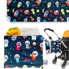 Waterproof Baby Changing Pad W storage  Washable Travel Mat