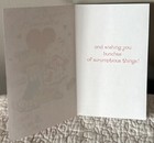 Unused Valentine Strawberry Shortcake Boy Girl Basket Vtg Greeting Card 1980s