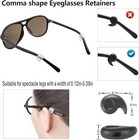 16 Pairs Glasses Ear Grip  Anti Slip Eyeglass Holder silicone Ear Hook Eyeglasse