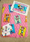 Vintage Dundee Minnie Mouse Bedding Set For Toddlers Ballet Pink 