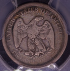 1875-s Twenty Cent Piece Pcgs Genuine     Cleaned Fine Details