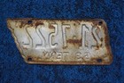 1953 Tennessee License Plate   21 - 7522