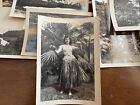 Set Of  23 Souvenir Hawaii Real Photos   1940s  Buildings  Cityscapes  Beaches