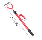 2pcs Steering Wheel Lock Anti Theft Security System Car Truck Suv Auto Universal