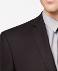 Andrew Marc Mens Modern Fit Suit Jacket 42 Long Black Cass2mbv0287