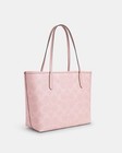 Nwt Coach City Tote In Signature Canvas Cal49 powder  Pink