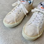 Vintage 1980s Nike All Court Canvas Low Us 6 5 Made In Taiwan