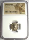 Marcus Aurelius Ar Denarius Silver Roman Coin 161 Ad - Certified Ngc Xf  ef 