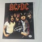 Angus Young - Signed Auto - 8x10 Photo -    wet Ink    -    acdc    - With Coa