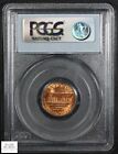 1985 Obv Die Break Cud Mint Error Lincoln Memorial Cent 1c Pcgs Ms 65 Rd Red